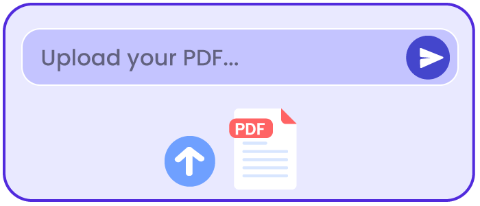 Upload your PDF to our Chat to PDF tool